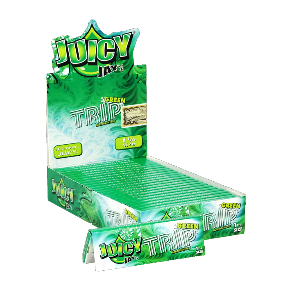 JUICY HEMP 1 1/4 - GREEN TRIP
