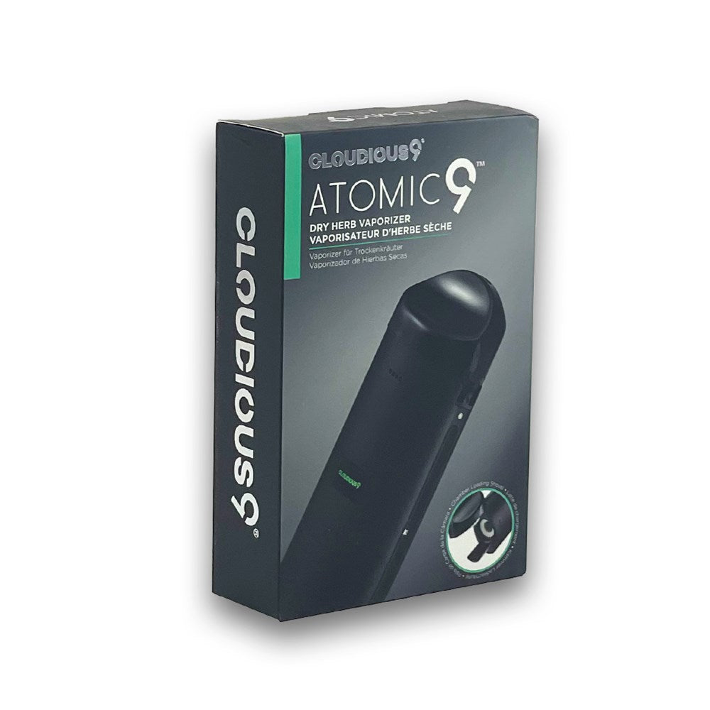 ATOMIC 9 DRY HERB VAPORIZER - BLACK