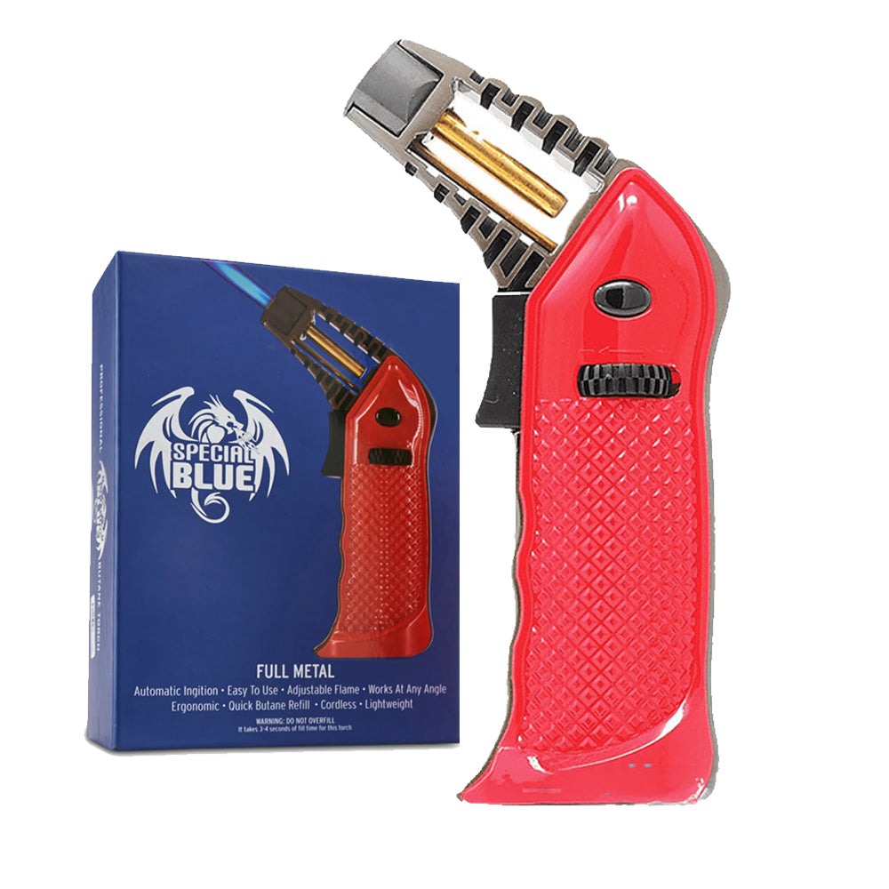 SPECIAL BLUE FULL METAL TORCH - RED