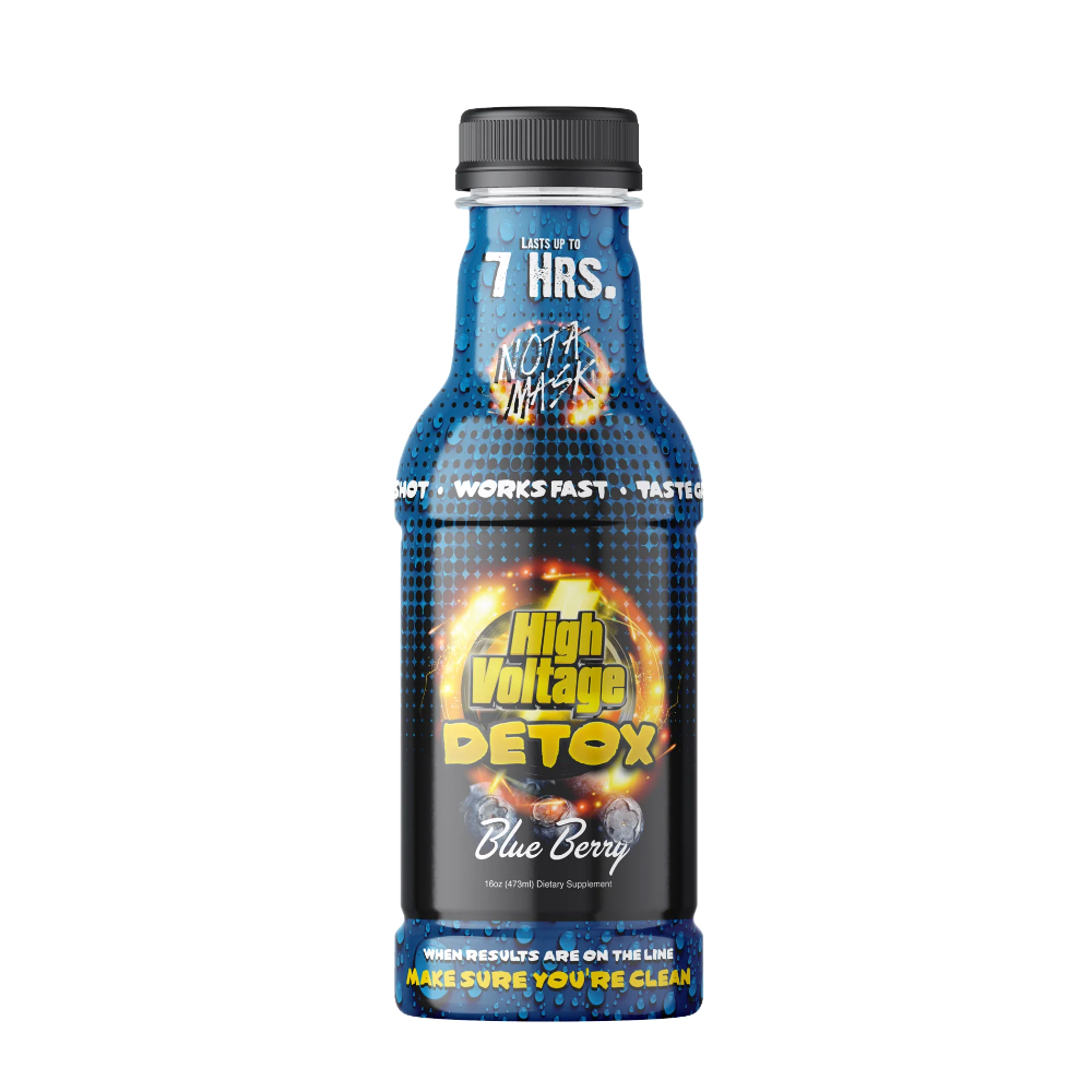 HIGH VOLTAGE DETOX 16Z - BLUEBERRY