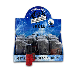 SPECIAL BLUE SKULL DOUBLE FLAME TORCH