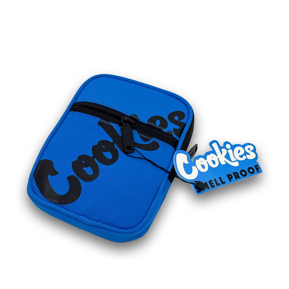 COOKIES ORIGINAL MINT HONEYCOMB SMELL PROOF BAG - BLUE
