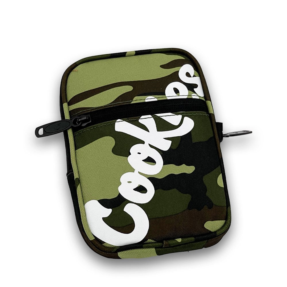 COOKIES ORIGINAL MINT HONEYCOMB SMELL PROOF BAG - GREEN CAMO