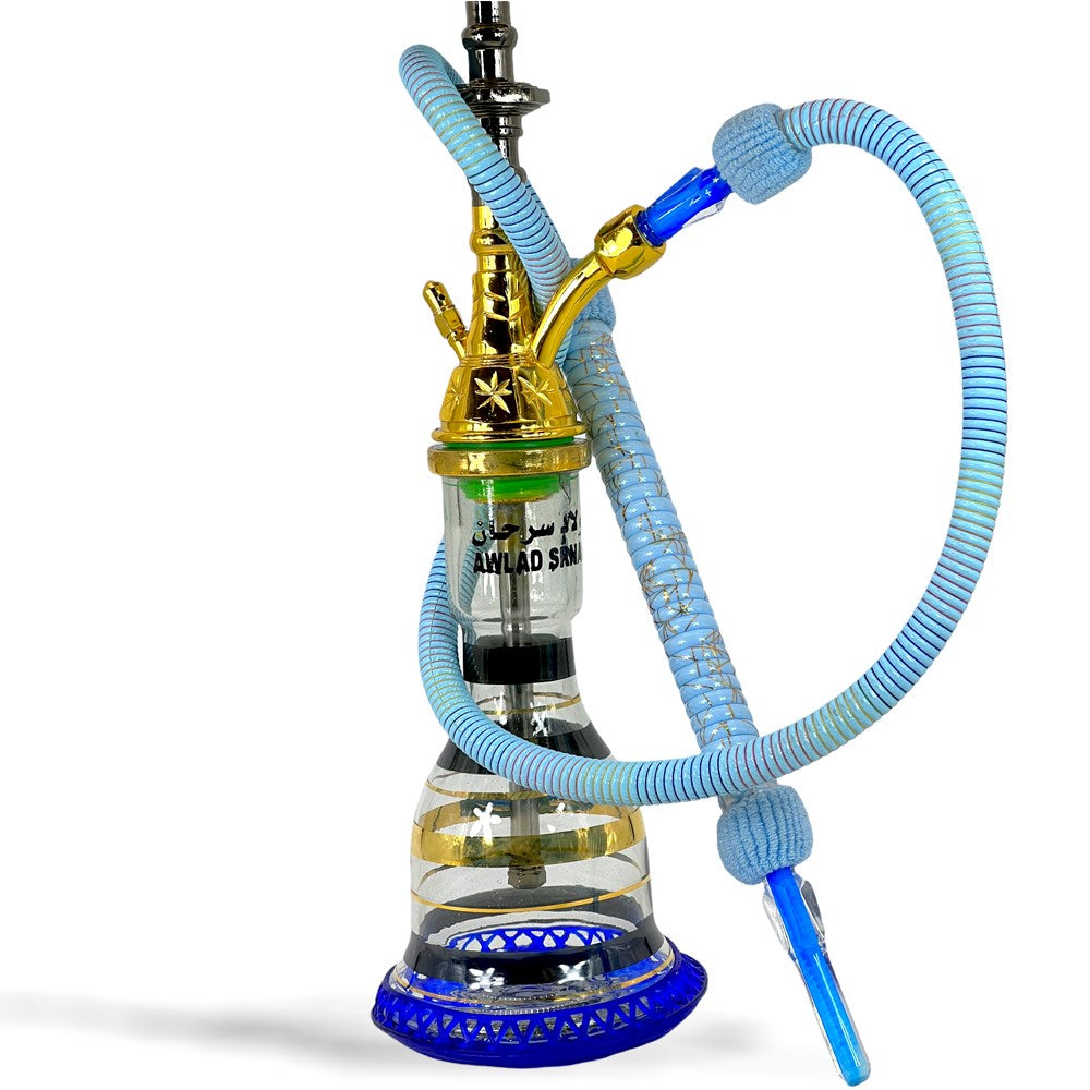 AWLAD SARHAN STEEL HOOKAH 2 TONE