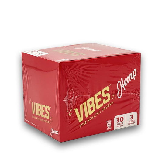 VIBES KS HEMP COFFIN CONES