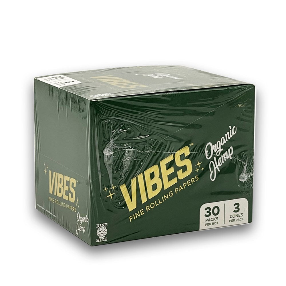 VIBES KS ORGANIC HEMP COFFIN CONES