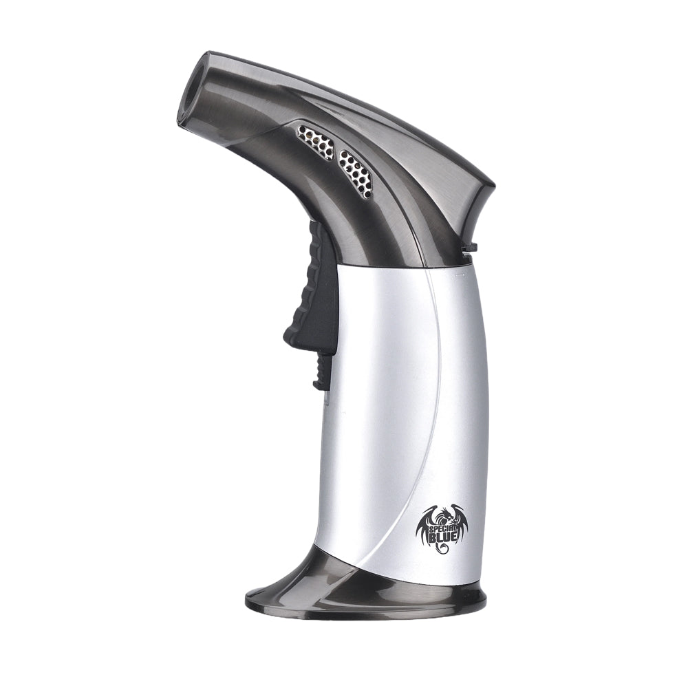 SPECIAL BLUE TURBO CURVE TORCH - SILVER
