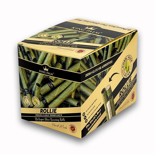 KING PALM ROLLIE .5G 25CT ROLLS
