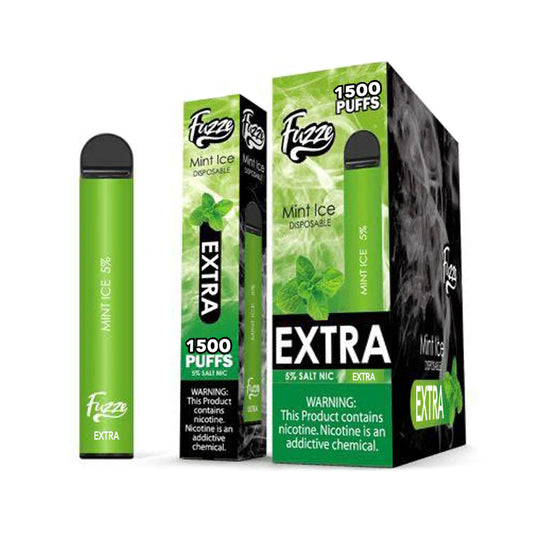FUZZE EXTRA 5% SALT NIC DISPOSABLE - MINT ICE