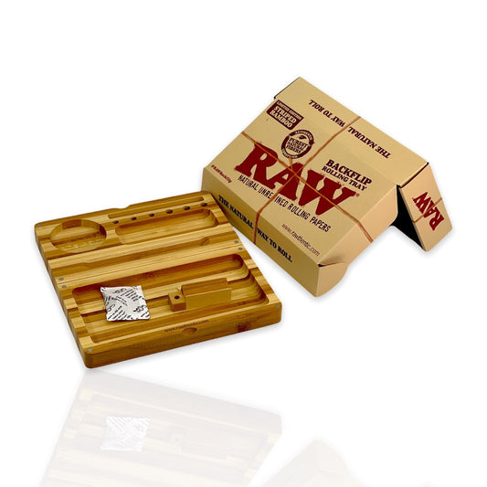 RAW BACKFLIP STRIPED BAMBOO ROLLING TRAY