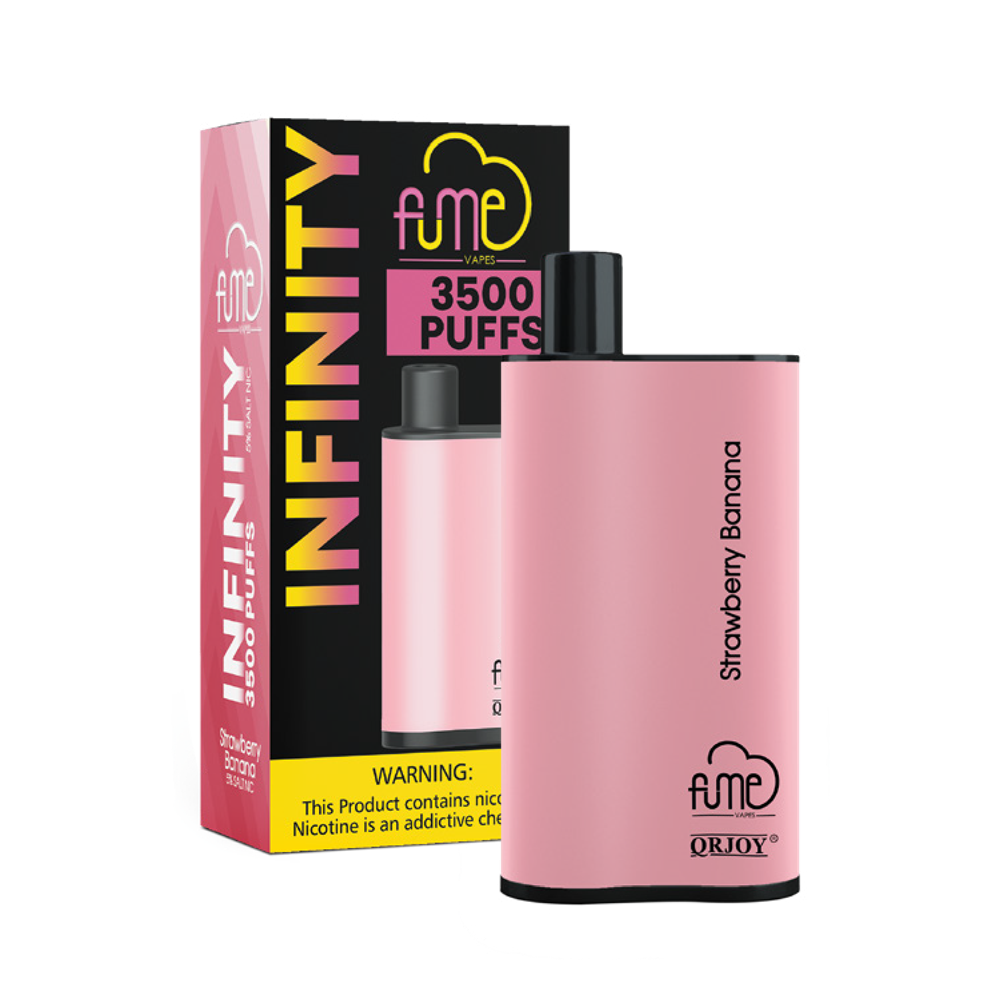 FUME IN 2% SALT NIC DISPOSABLE - STRAW BANANA