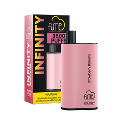FUME IN 2% SALT NIC DISPOSABLE - STRAW BANANA