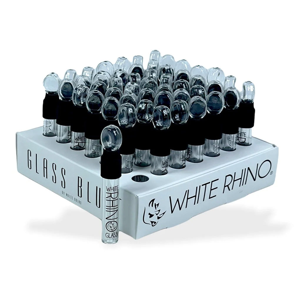 WHITE RHINO GLASS BLUNT