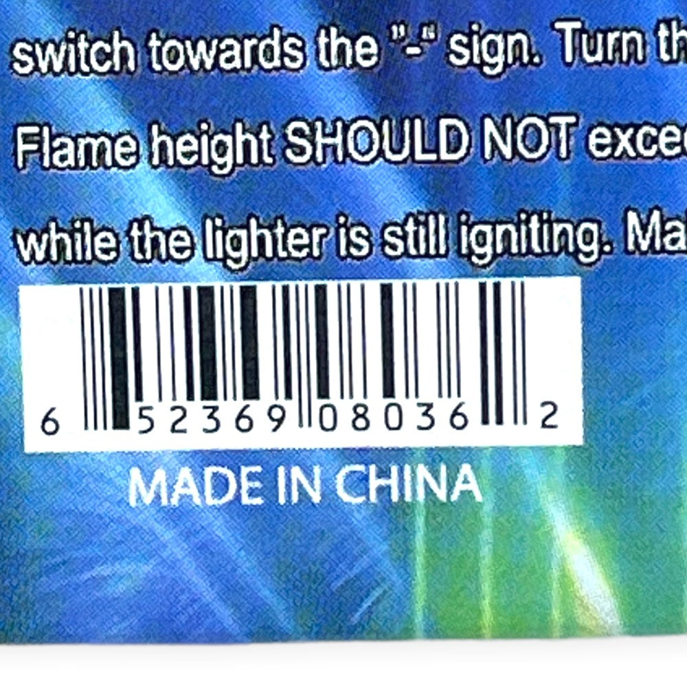 ASSORTED DESIGN MEGA LIGHTER