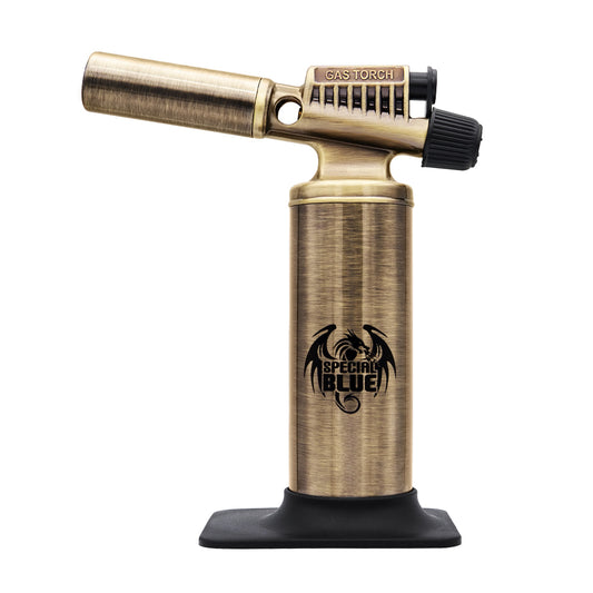 SPECIAL BLUE HEAVY METAL TORCH GOLD