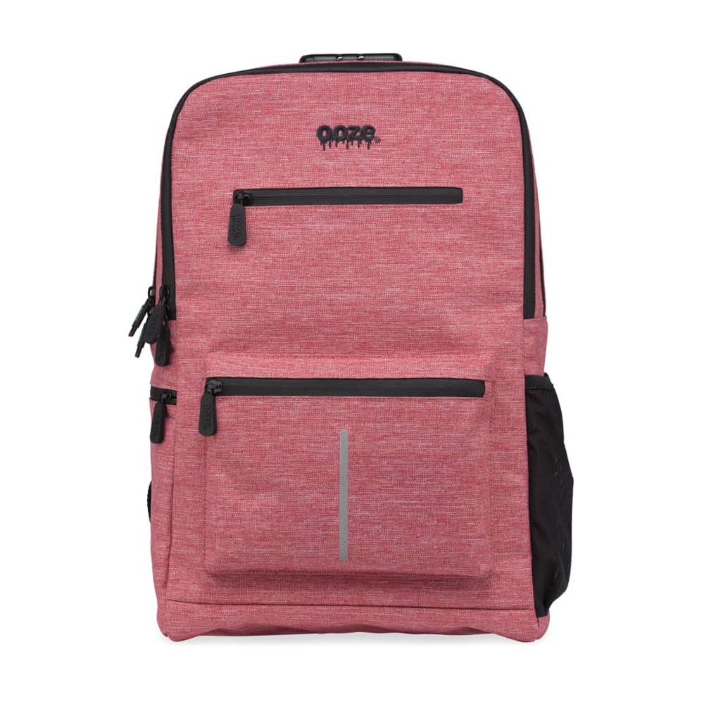OOZE TRAVELER SMELL PROOF CLASSIC BACKPACK - CORAL RED