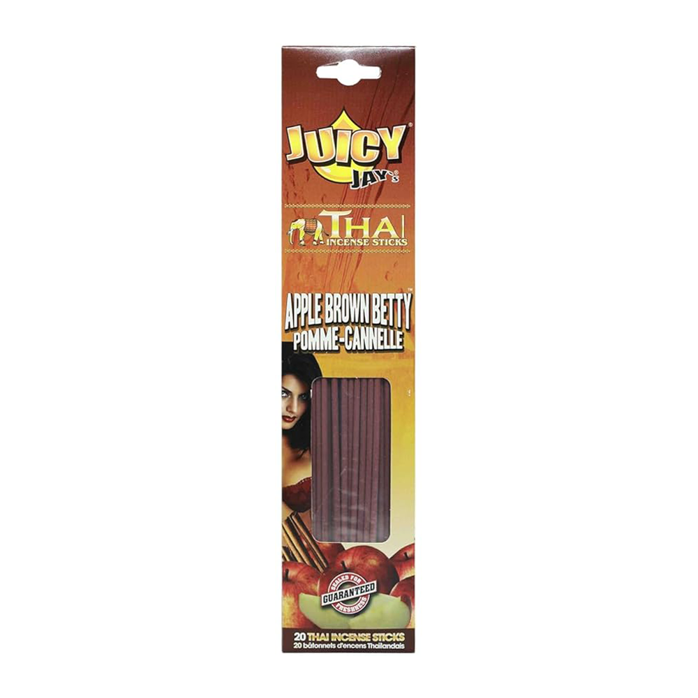 JUICY JAYS 20CT INCENSE - APPLE BROWN