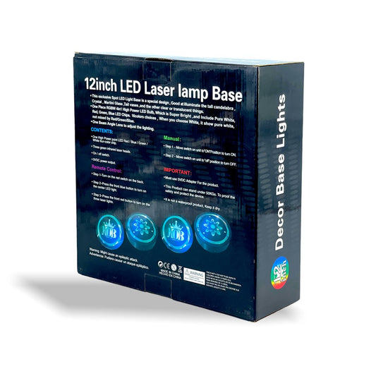 MOB 12" LED LASER LAMP BASE