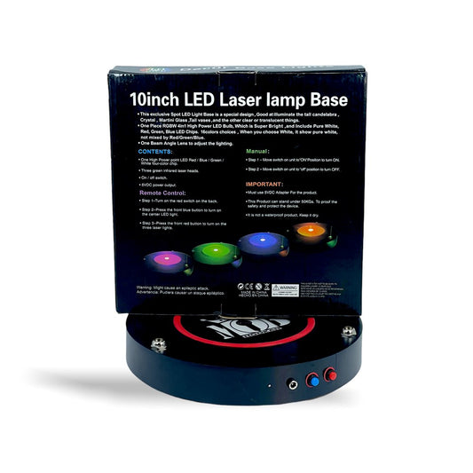 MOB 10" LED LASER LAMP BASE