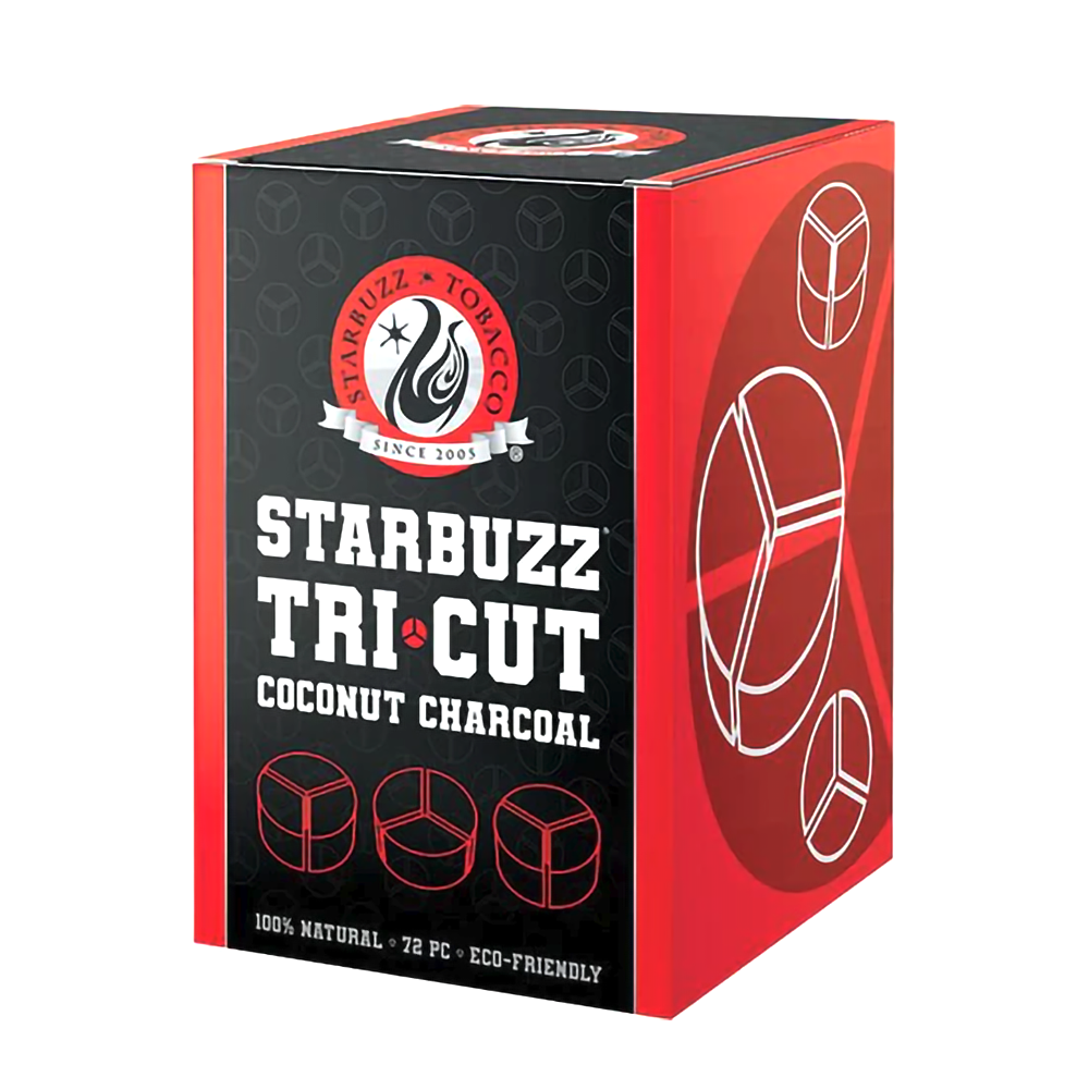STARBUZZ COCONUT TRI-CUT CHARCOAL