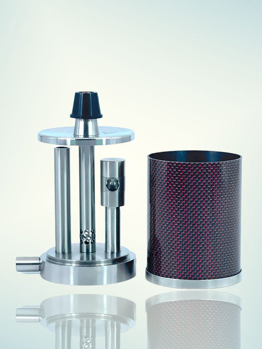 VYRO ONE CARBON HOOKAH - RED