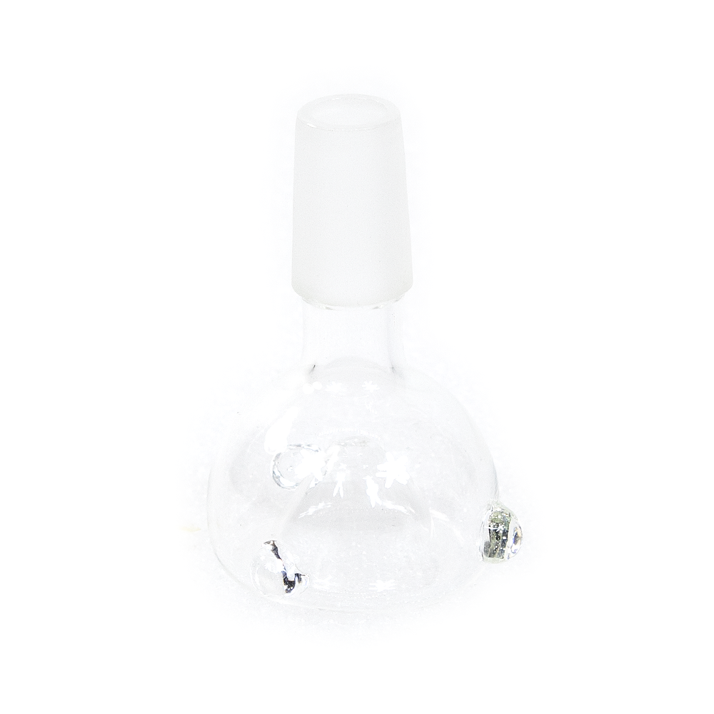 GLASS BOWL MALE 14MM - CLEAR