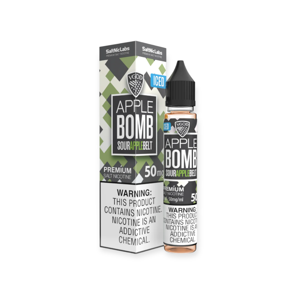 VGOD SALT NIC 30ML ICED APPLE BOMB 50MG