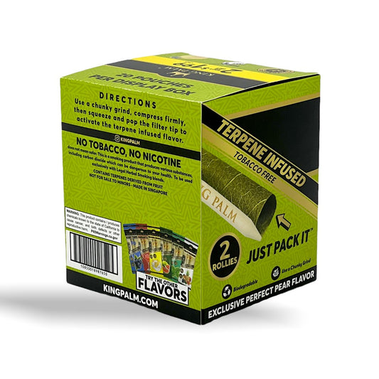 KING PALM ROLLIES .5G 2/$1.99 - PERFECT PEAR