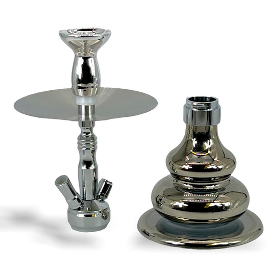 MOB KEPRA HOOKAH - SILVER