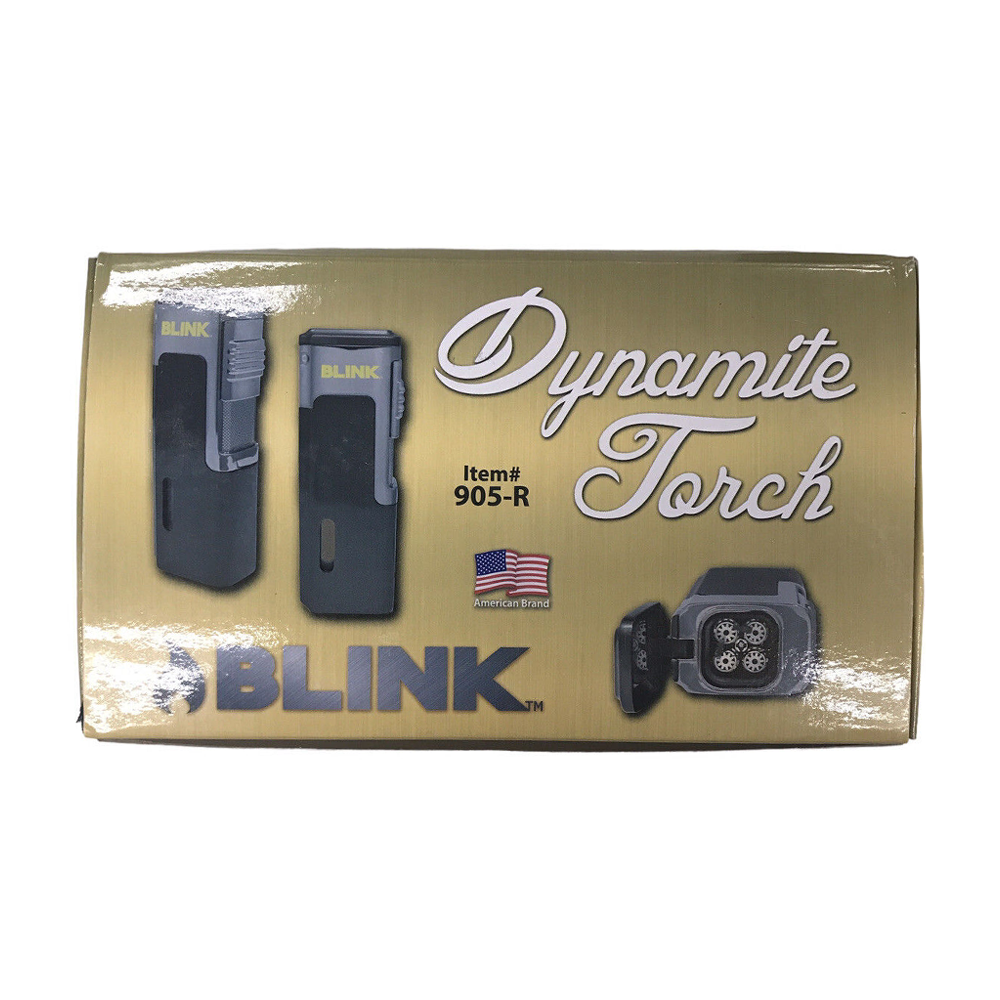 BLINK DYNAMITE BLACK REFILLABLE TORCH