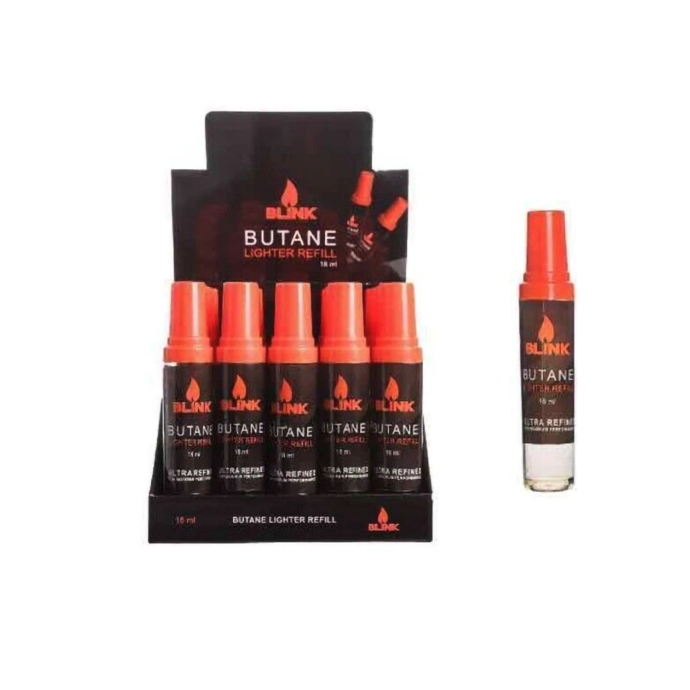 BLINK 18ML BUTANE LIGHTER REFILL DISPLAY
