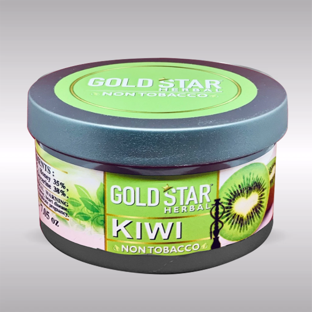 GOLD STAR NON-TOBACCO 200G - KIWI