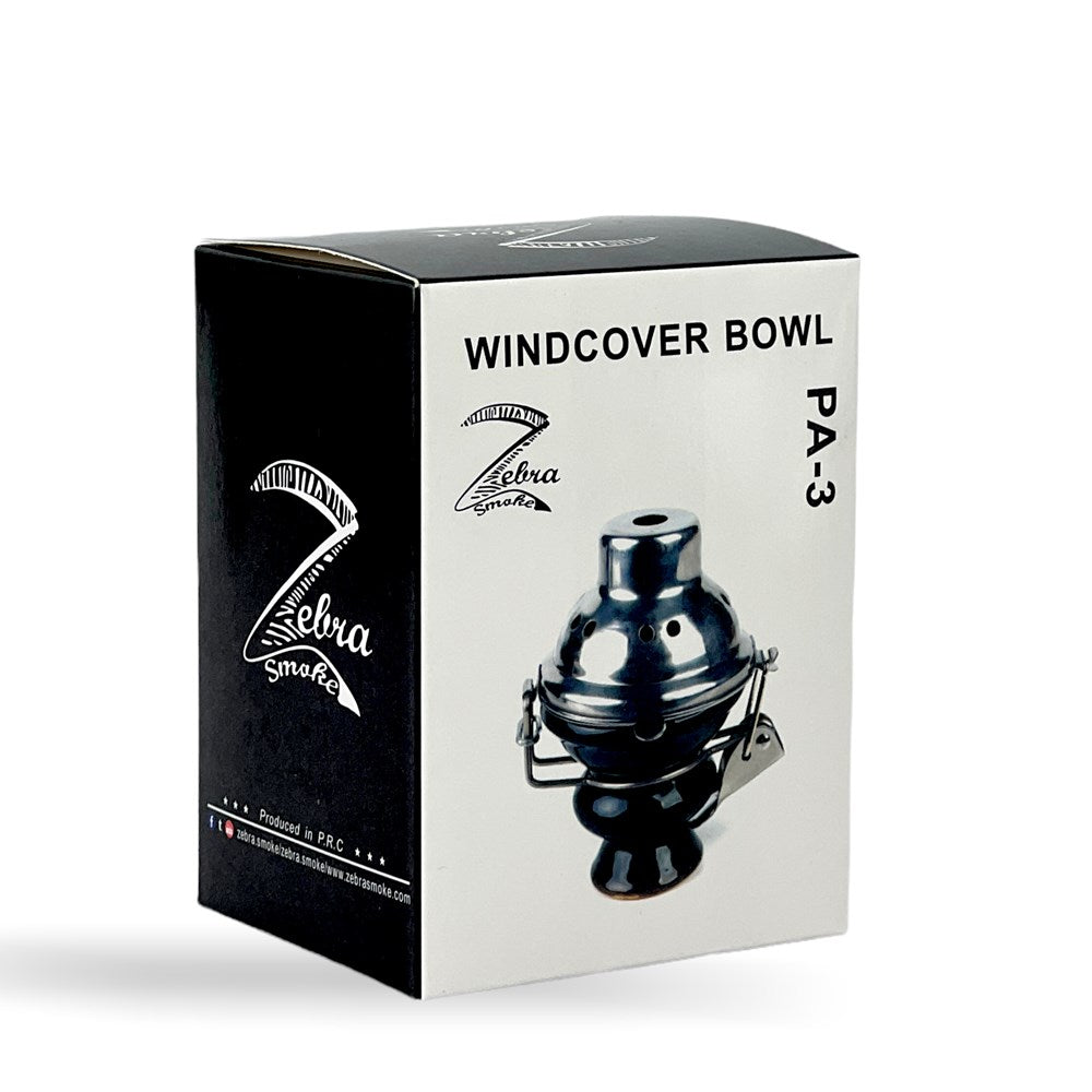 ZEBRA WINDCOVER CERAMIC BOWL PA-3
