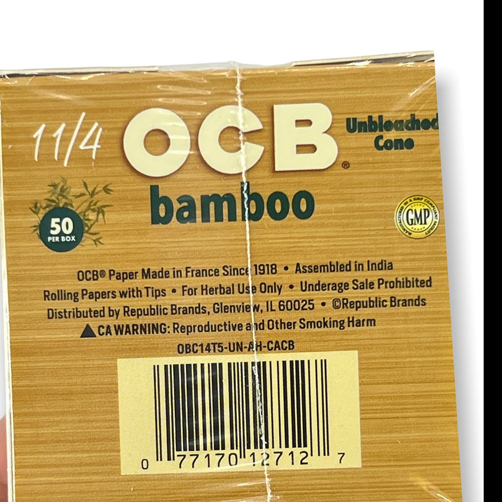 OCB BAMBOO CONE 1 1/4