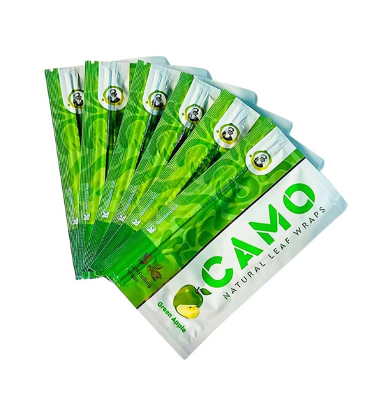 CAMO NATURAL LEAF WRAPS - GREEN APPLE