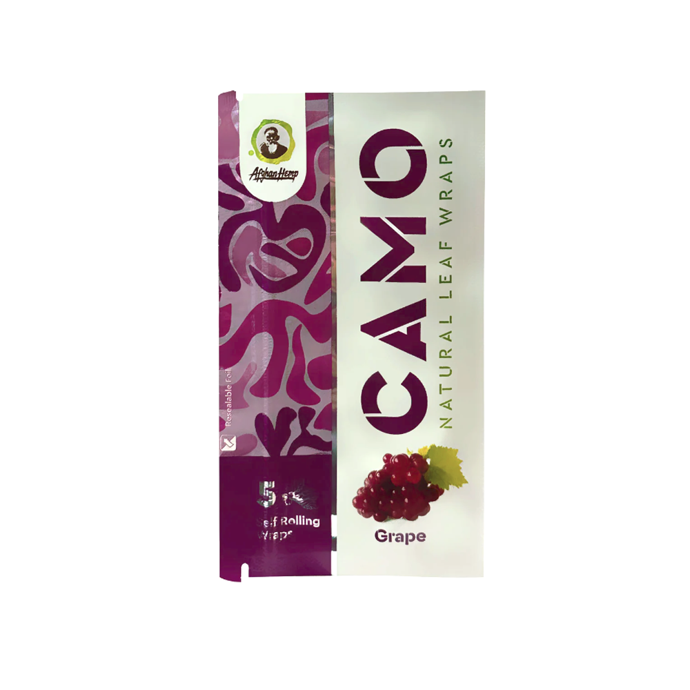 CAMO NATURAL LEAF WRAPS - GRAPE