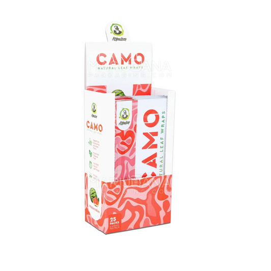 CAMO NATURAL LEAF WRAPS - WATERMELON