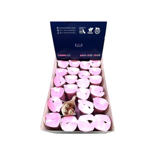 PINK KS 6PK CONE