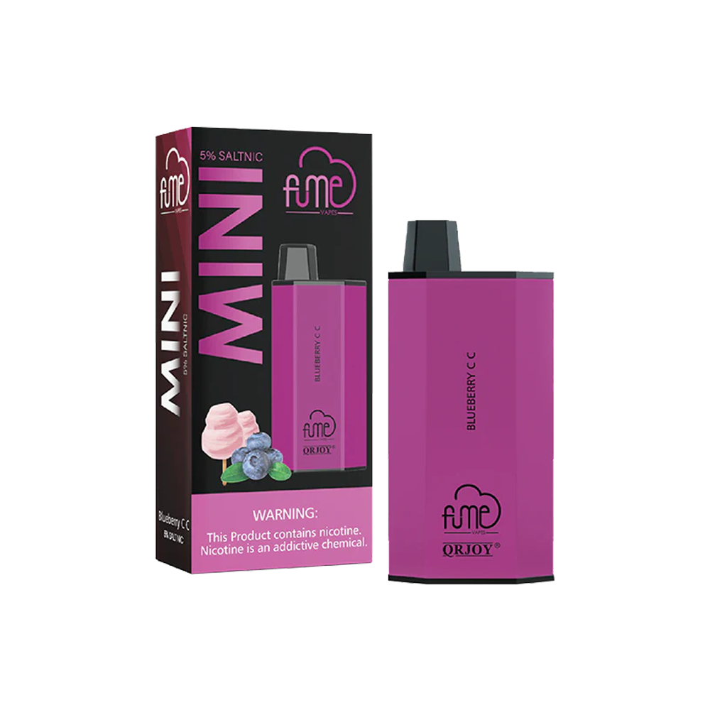 FUME MINI 5% SALT NIC DISPOSABLE - BLUEBERRY CC