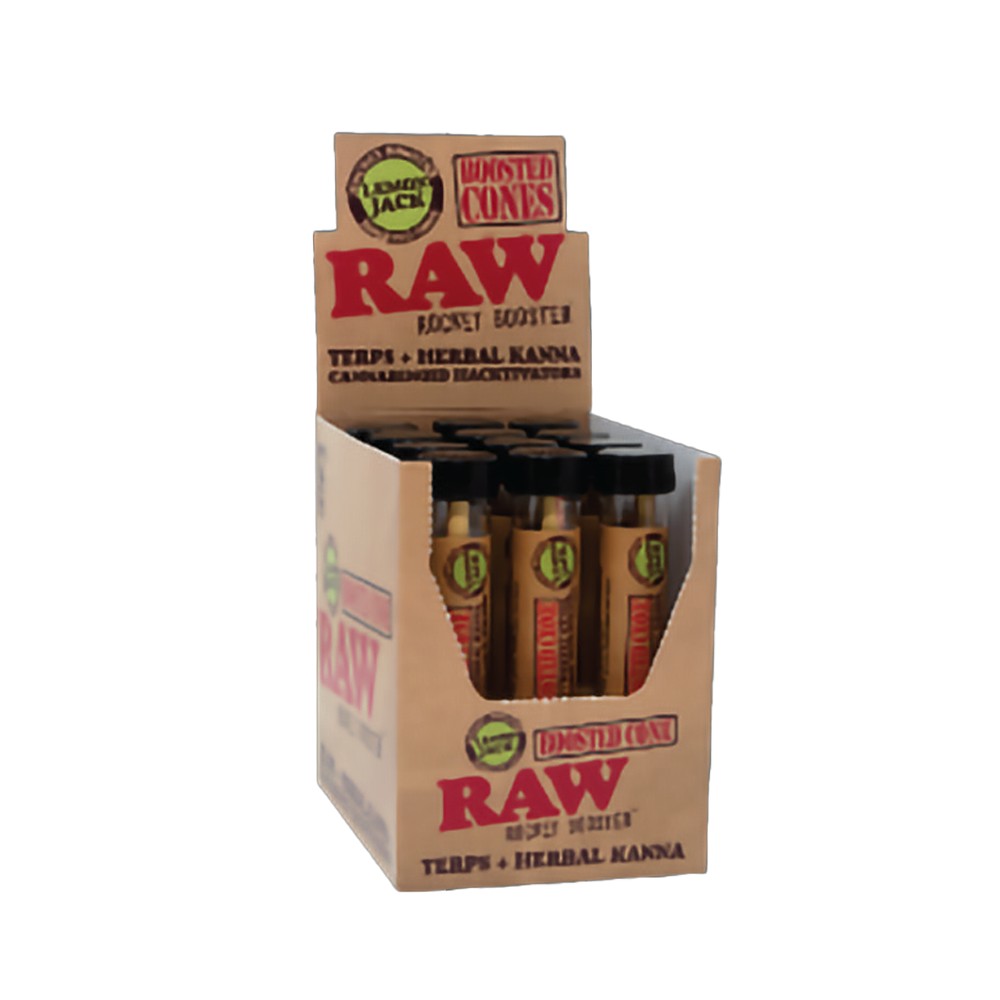 RAW ROCKET BOOST TERP INFUSED CONE - LEMON FUEL