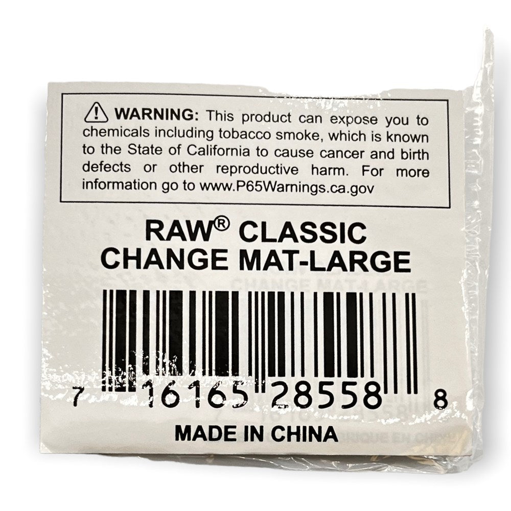 RAW CHANGE MAT - CLASSIC,HUGE Counter Change Mat, Mouse Pad, Rubber Rolling Mat 12" x 16"
