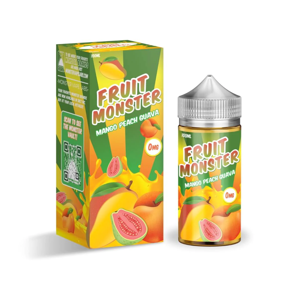 FRUIT MONSTER 100ML JUICE 0MG - MANGO PEACH GUAVA