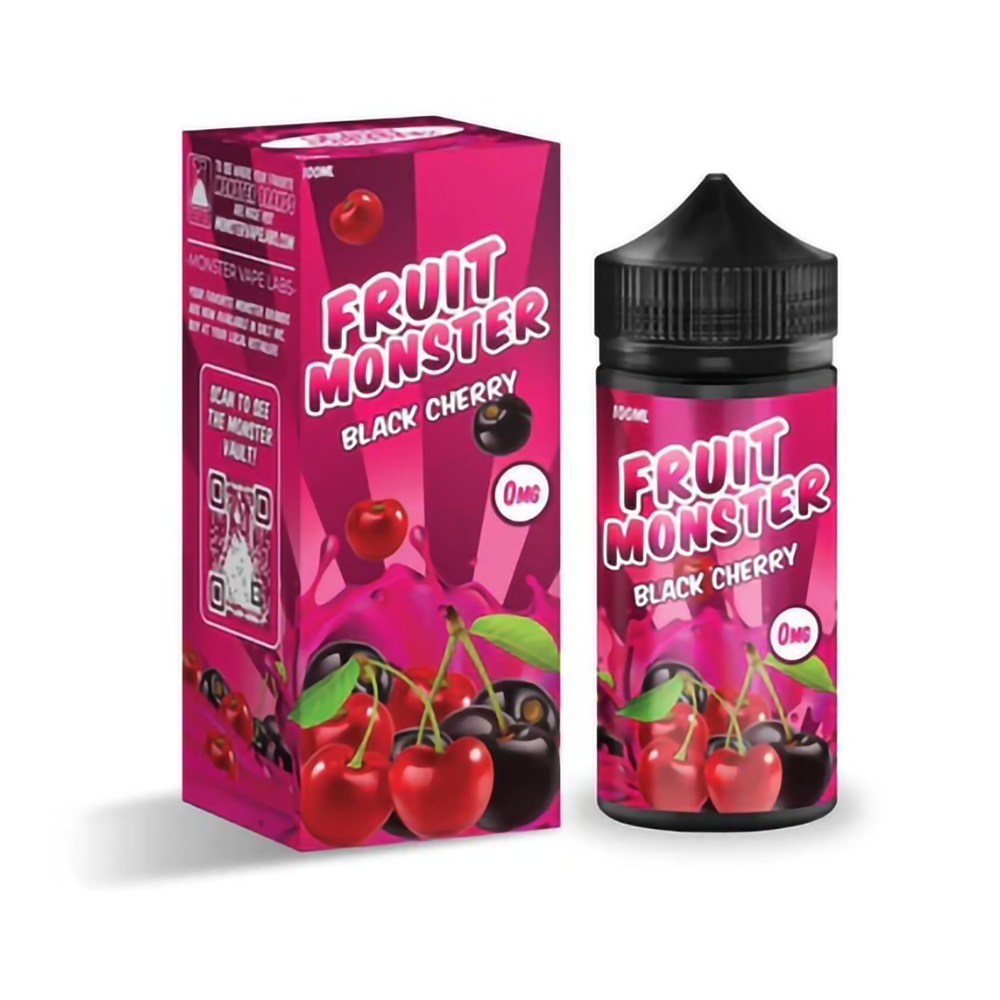 FRUIT MONSTER 100ML JUICE 0MG - BLACK CHERRY