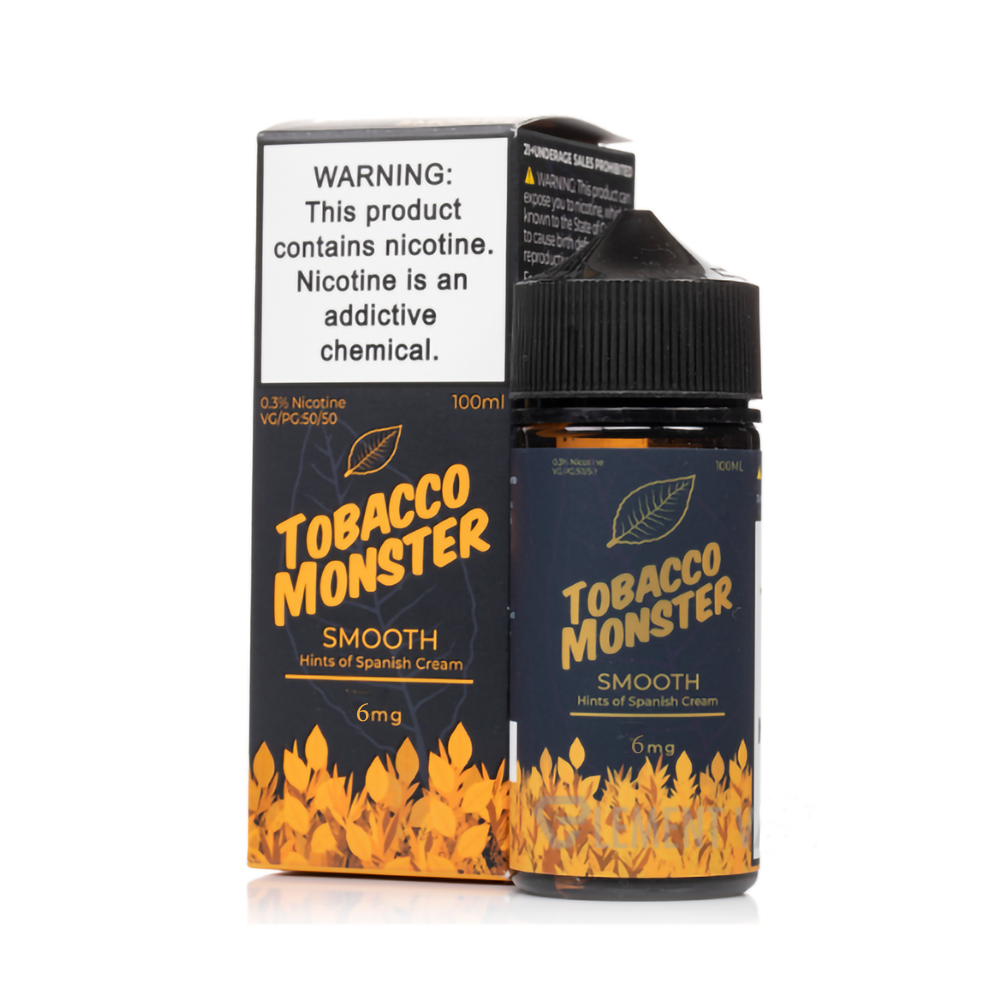 TOBACCO MONSTER 100ML JUICE 6MG - SMOOTH