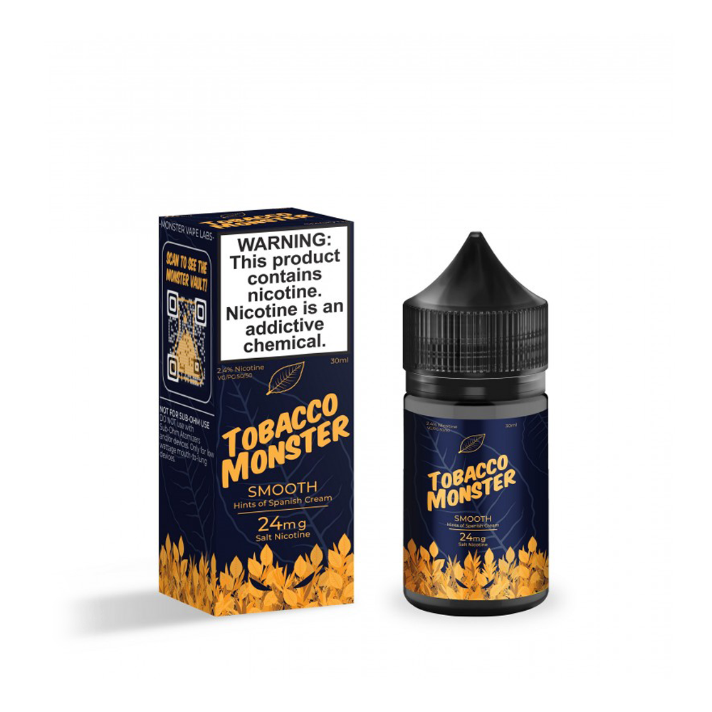 TOBACCO MONSTER 30ML JUICE 24MG - SMOOTH