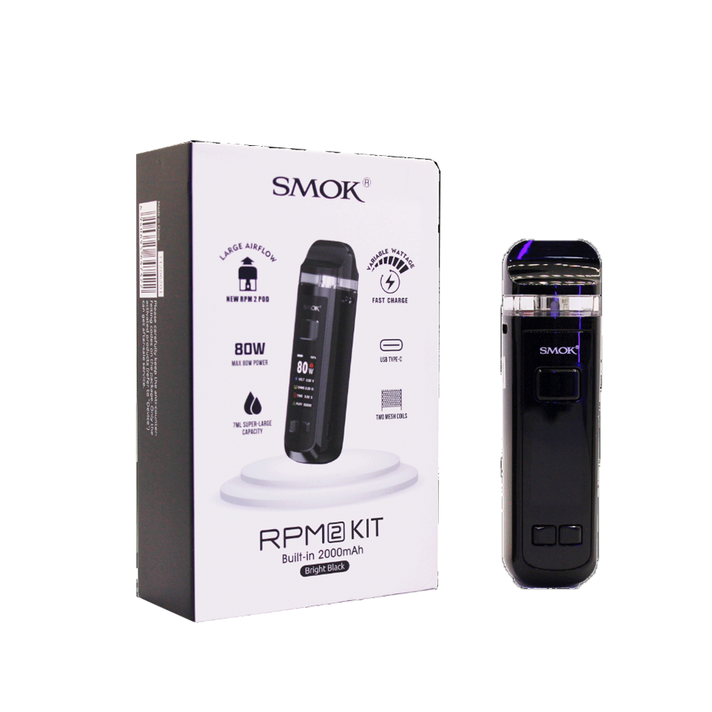 SMOK RPM 2 KIT - BRIGHT BLACK