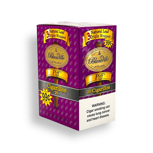 BLUNTVILLE 5PK CIGAR - PIFF