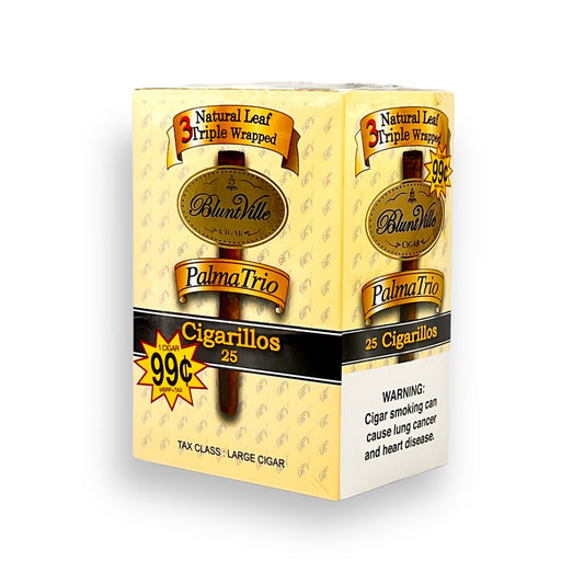BLUNTVILLE 5PK CIGAR - PALMA TRIO
