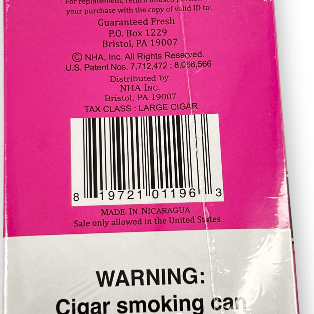 BLUNTVILLE 5PK CIGAR - PINK DIVA