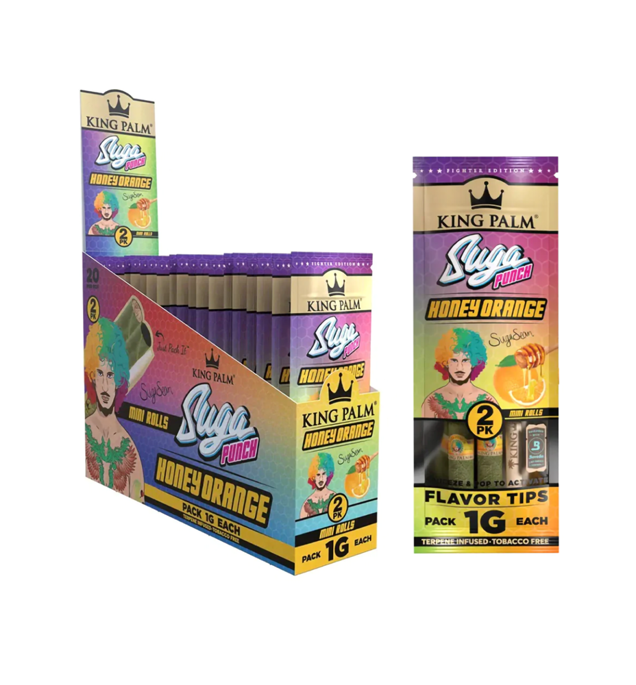 KING PALM MINIS 1G ROLLS - SUGA PUNCH